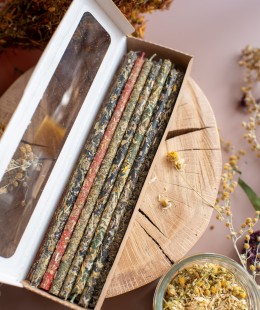 Свечи эзотерические мультикор с травами Свечи эзотерические мультикор с травами