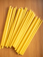 Свеча восковая желтая, № 80